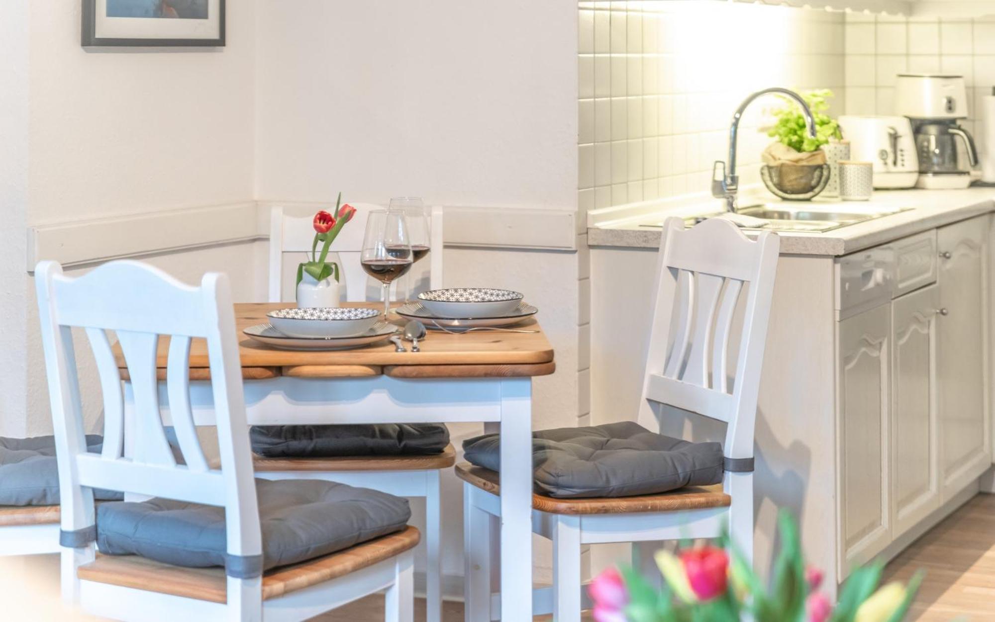 Ferienwohnung "Glueck Gehabt" Wyk auf Fohr Bagian luar foto
