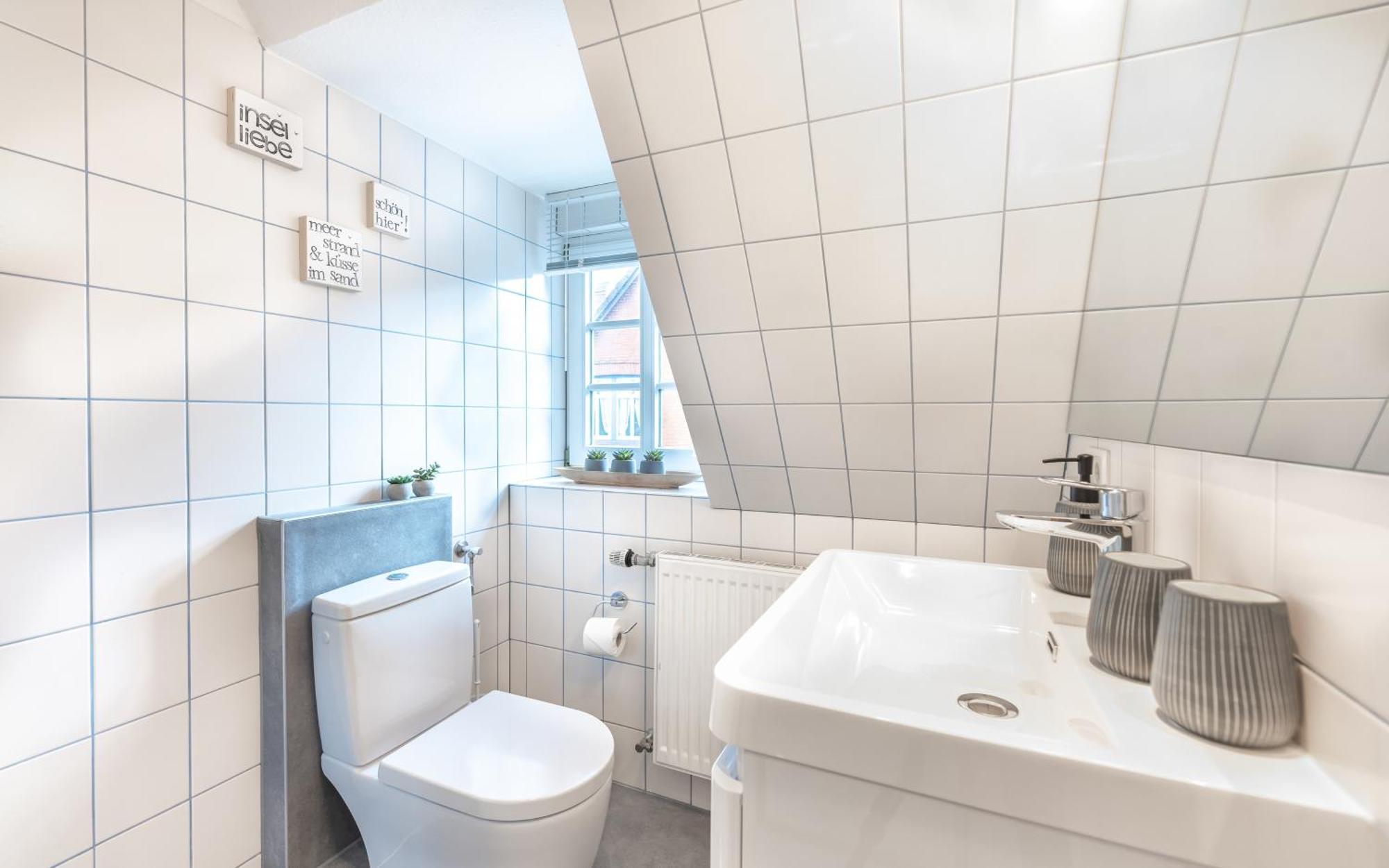 Ferienwohnung "Glueck Gehabt" Wyk auf Fohr Bagian luar foto